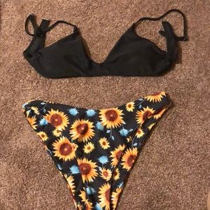 Sunflower bathing suit